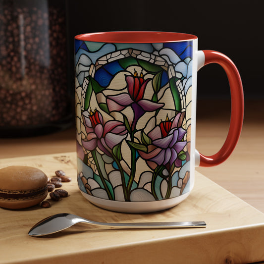 Campanula Accent Coffee Mug 15oz