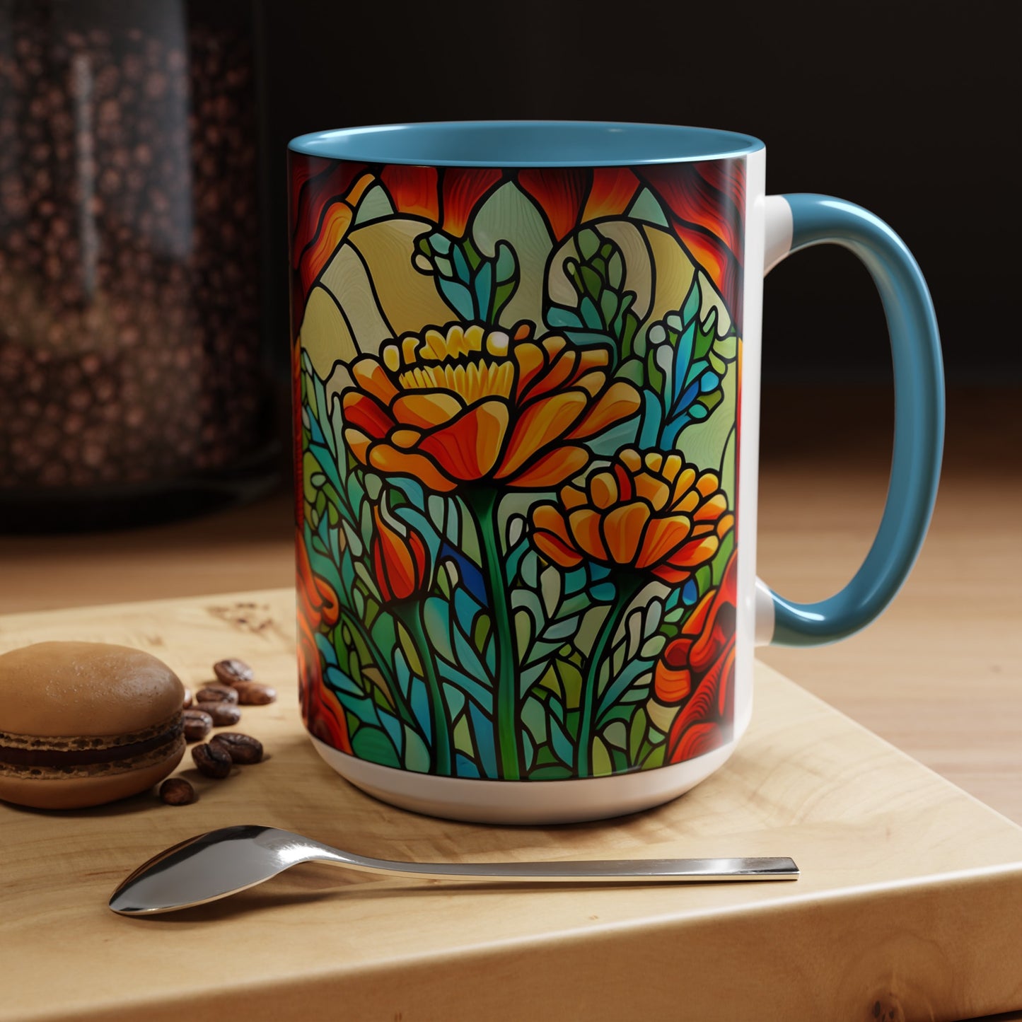 Marigold Accent Coffee Mug 15oz