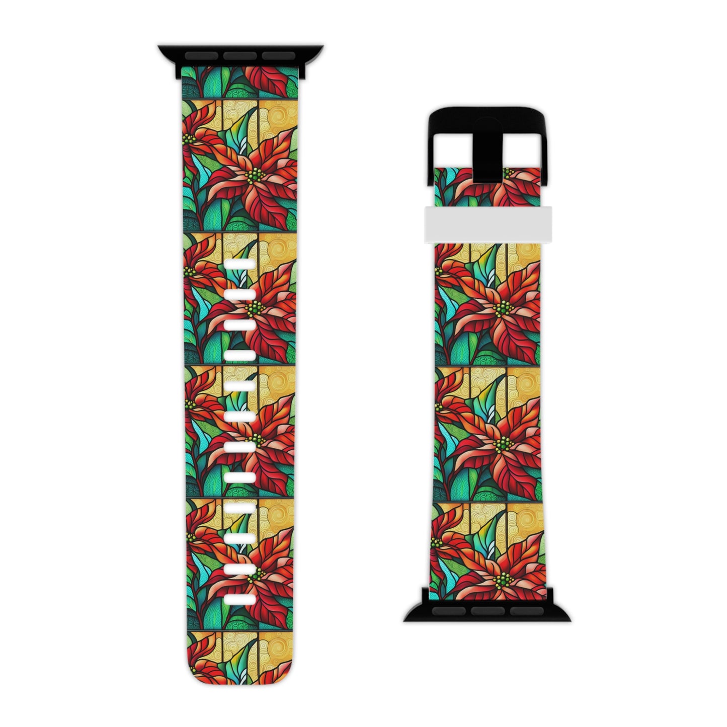 Poinsettia Watch Band for Apple Watch