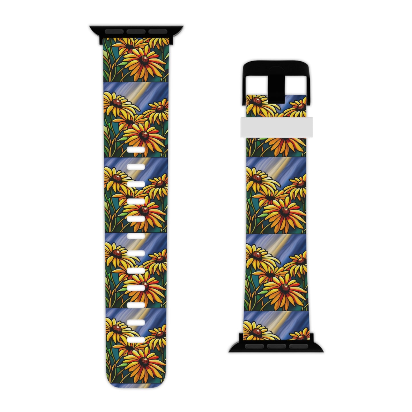 Black-eyed-susan Watch Band for Apple Watch