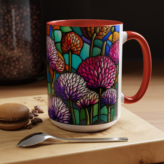 Allium Accent Coffee Mug 15oz