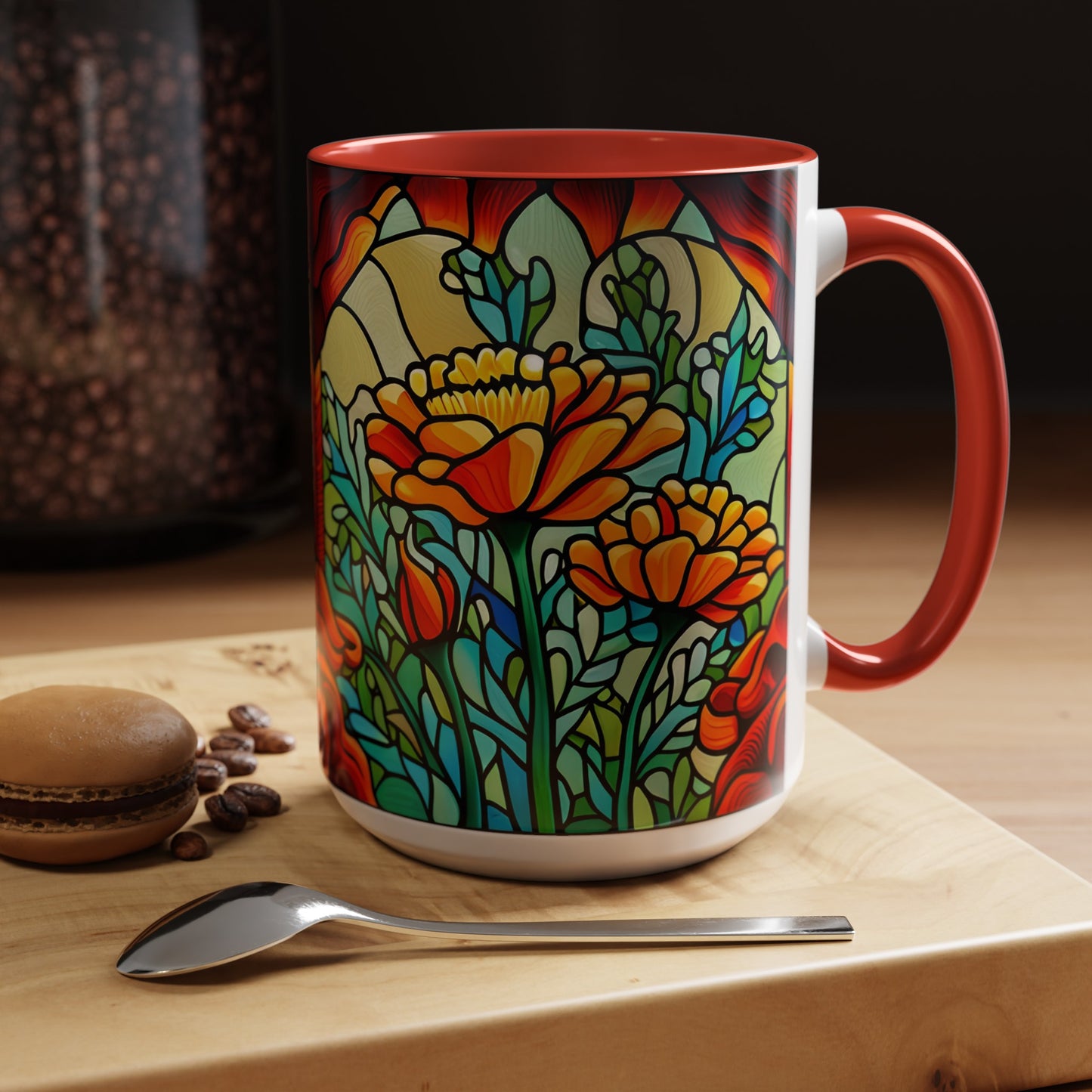 Marigold Accent Coffee Mug 15oz