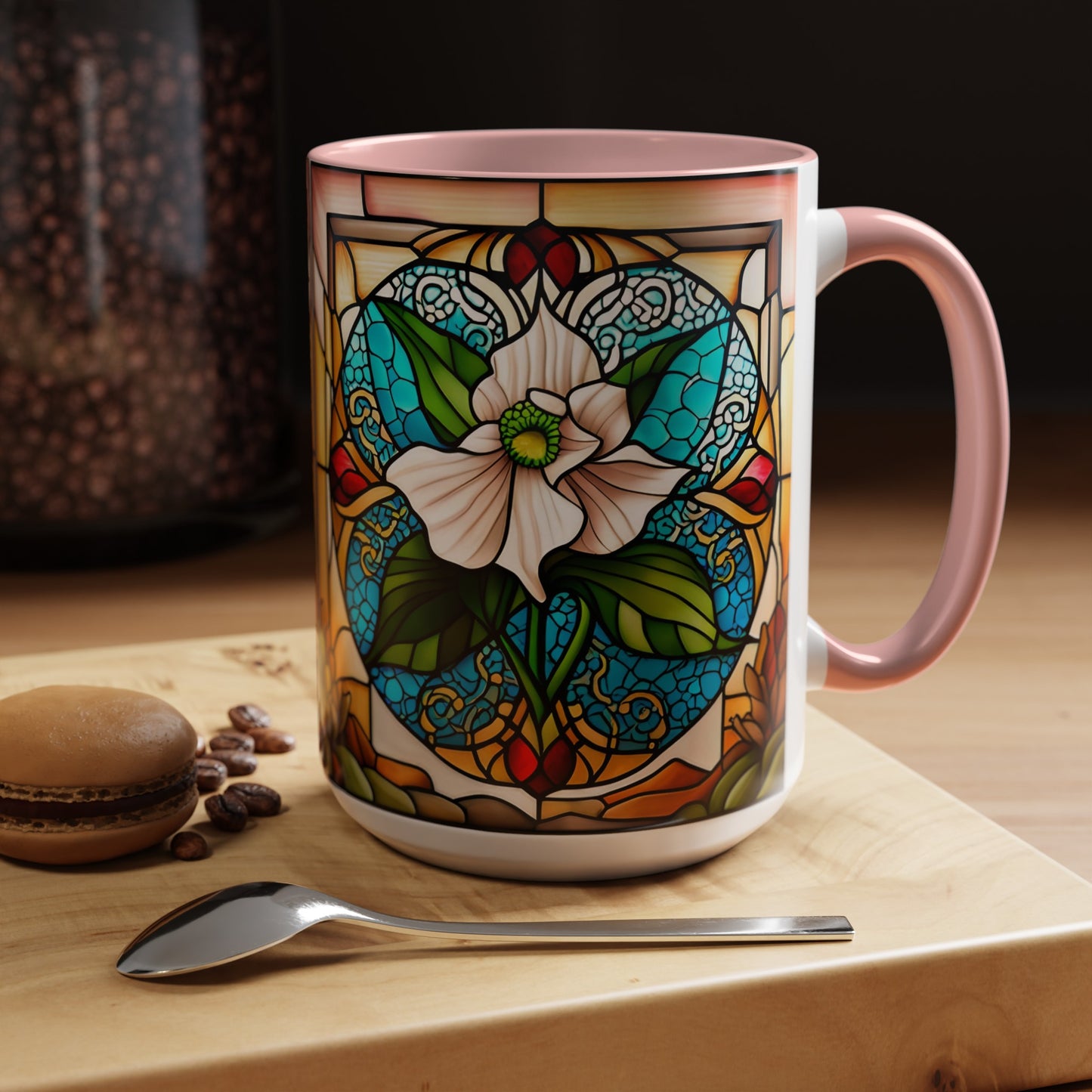 Hellebore Accent Coffee Mug 15oz