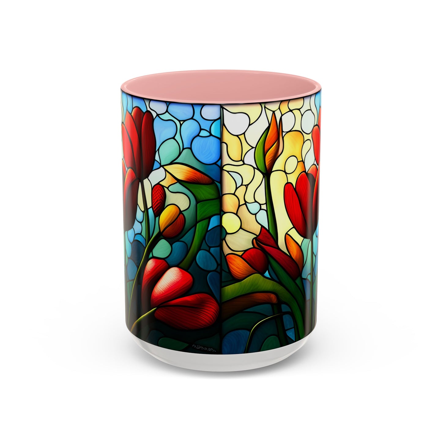 Tulip Accent Coffee Mug 15oz