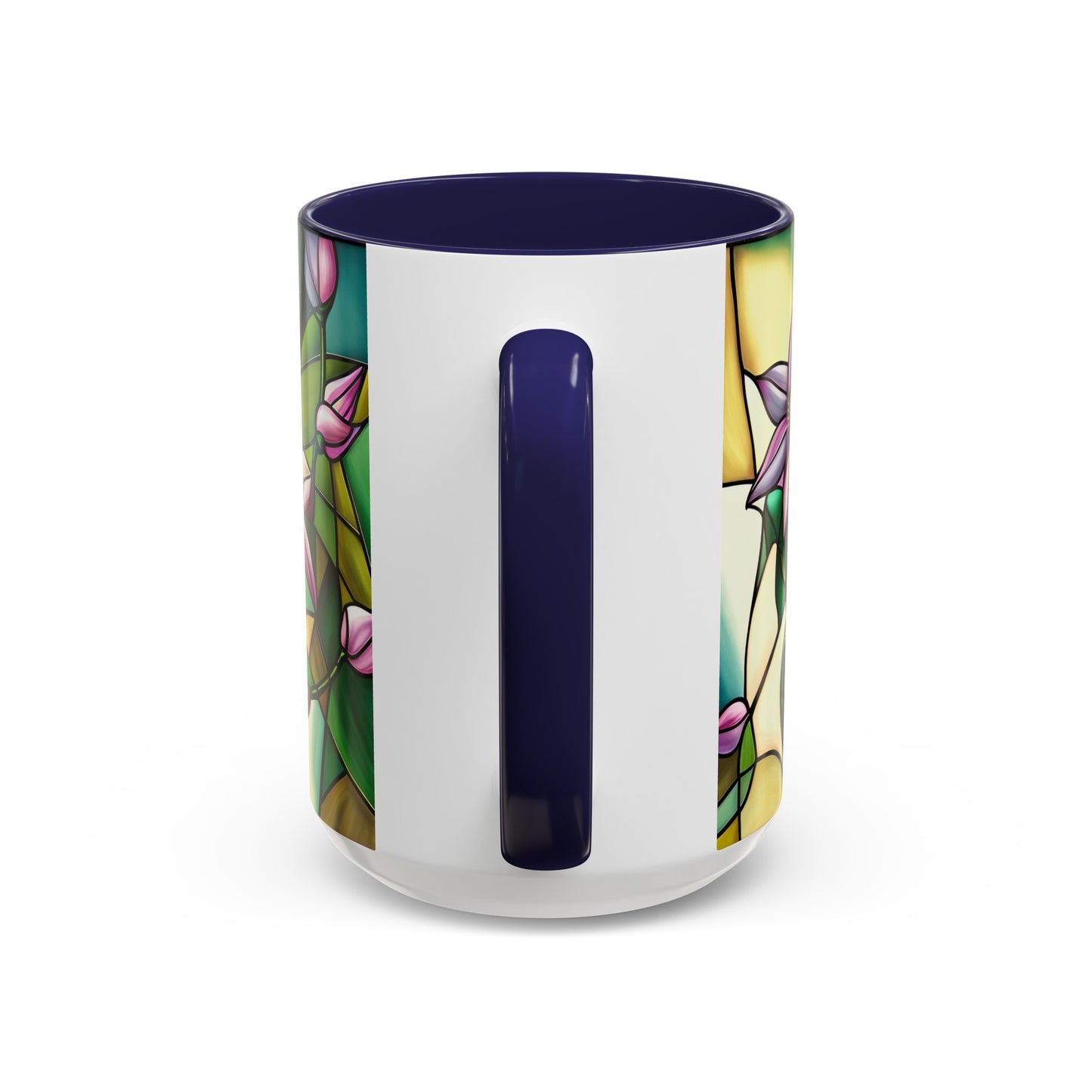 Clematis Accent Coffee Mug 15oz