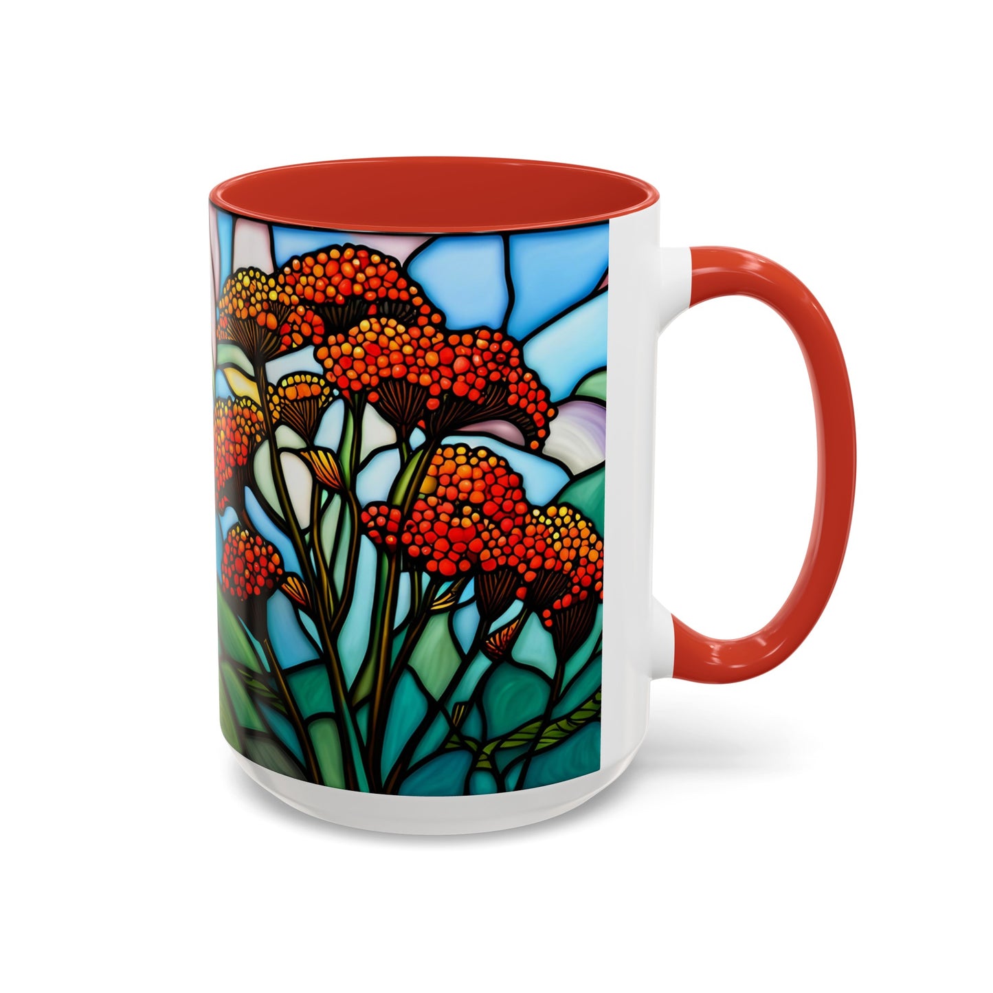 Yarrow Accent Coffee Mug 15oz