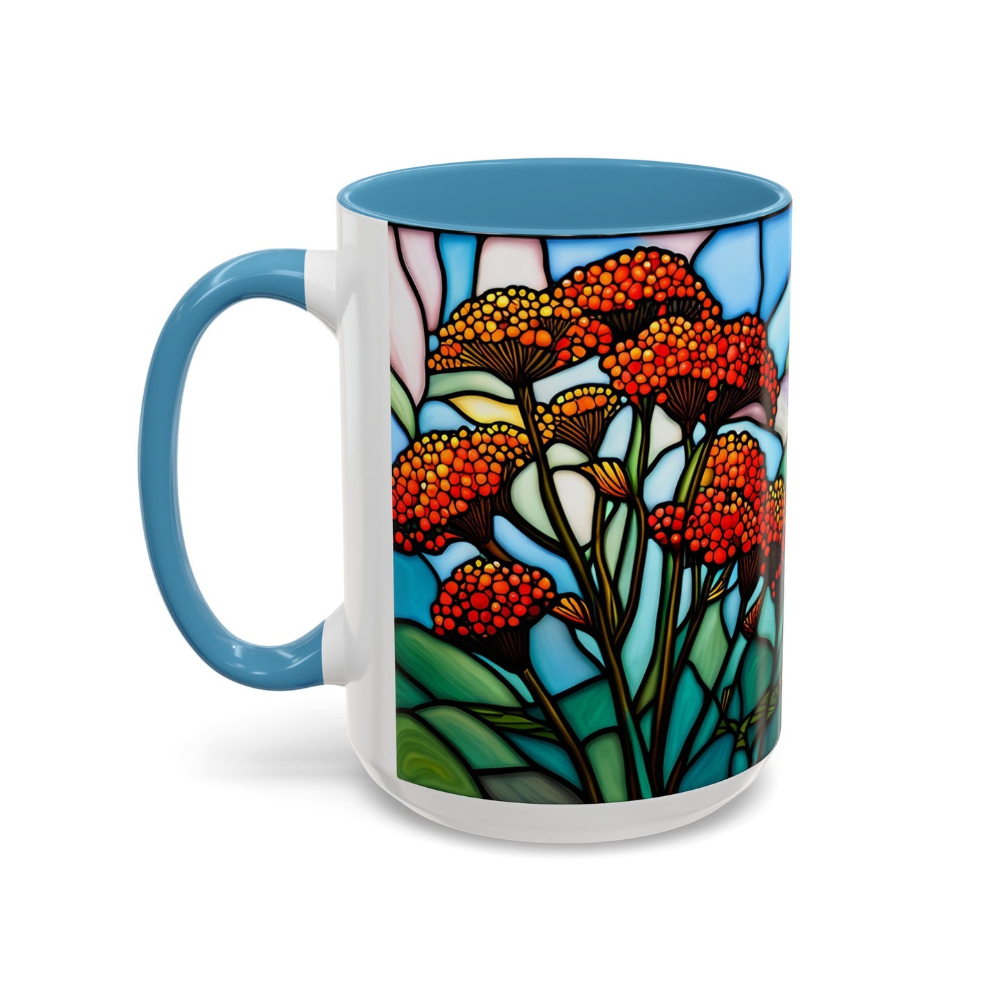 Yarrow Accent Coffee Mug 15oz