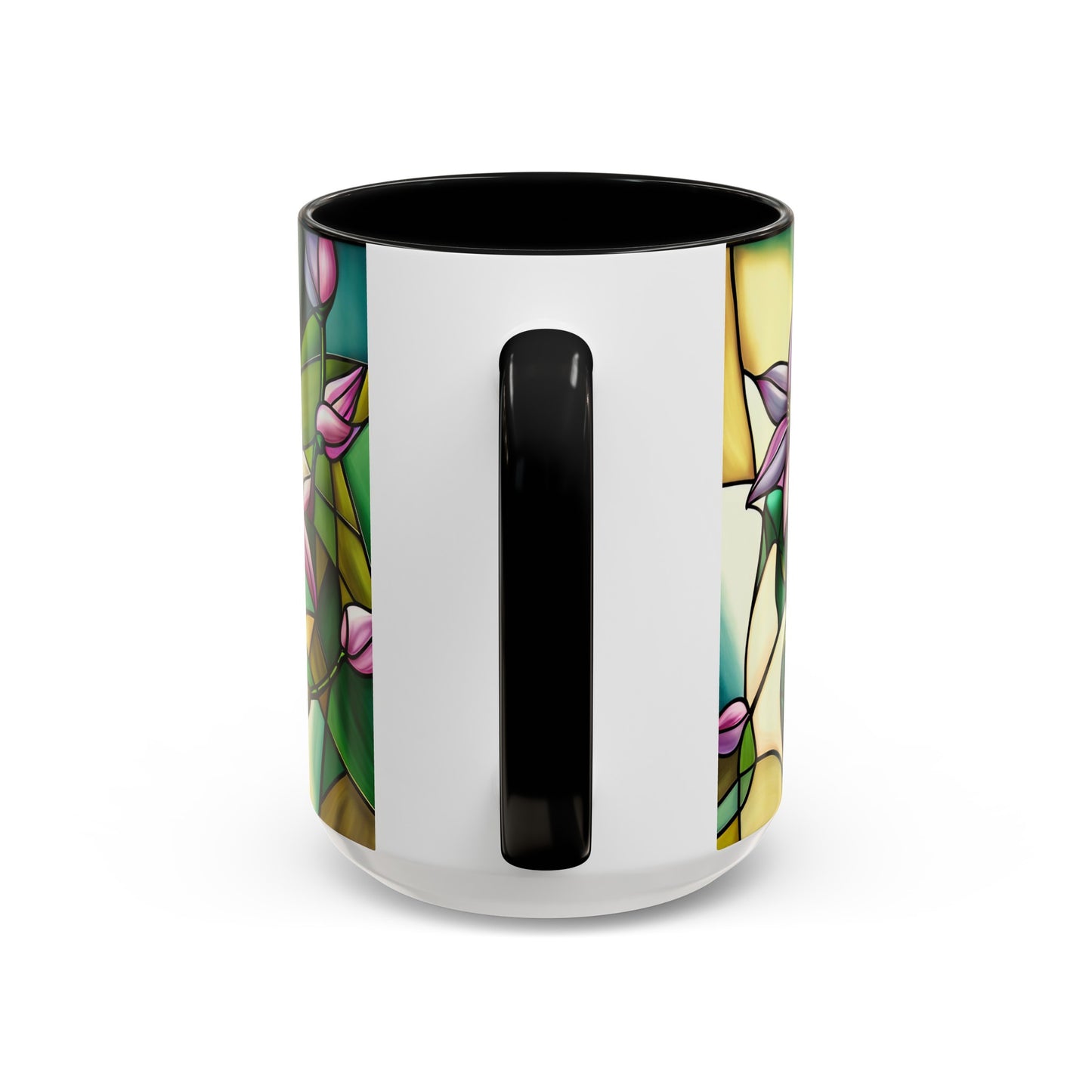 Clematis Accent Coffee Mug 15oz