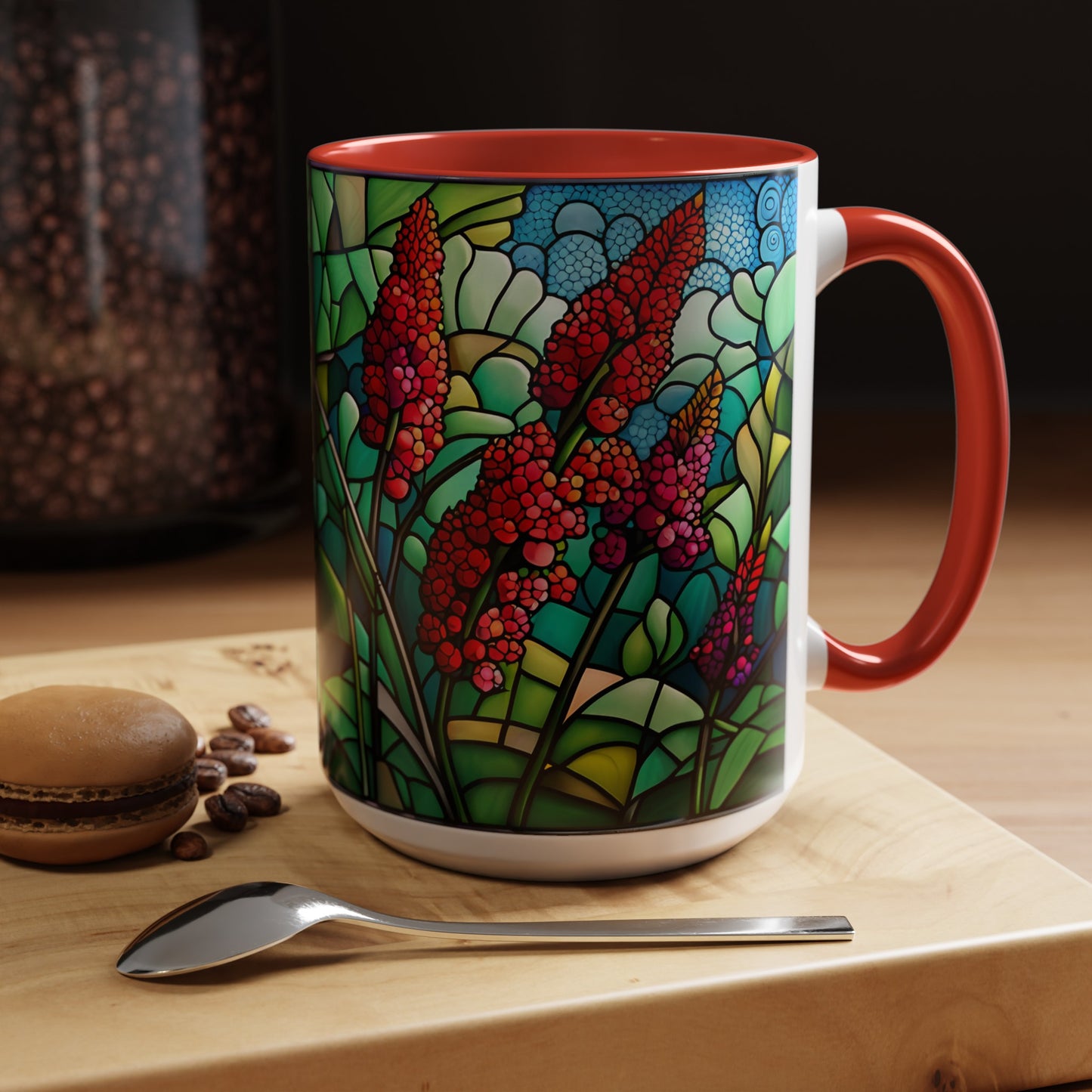 Liatris Accent Coffee Mug 15oz