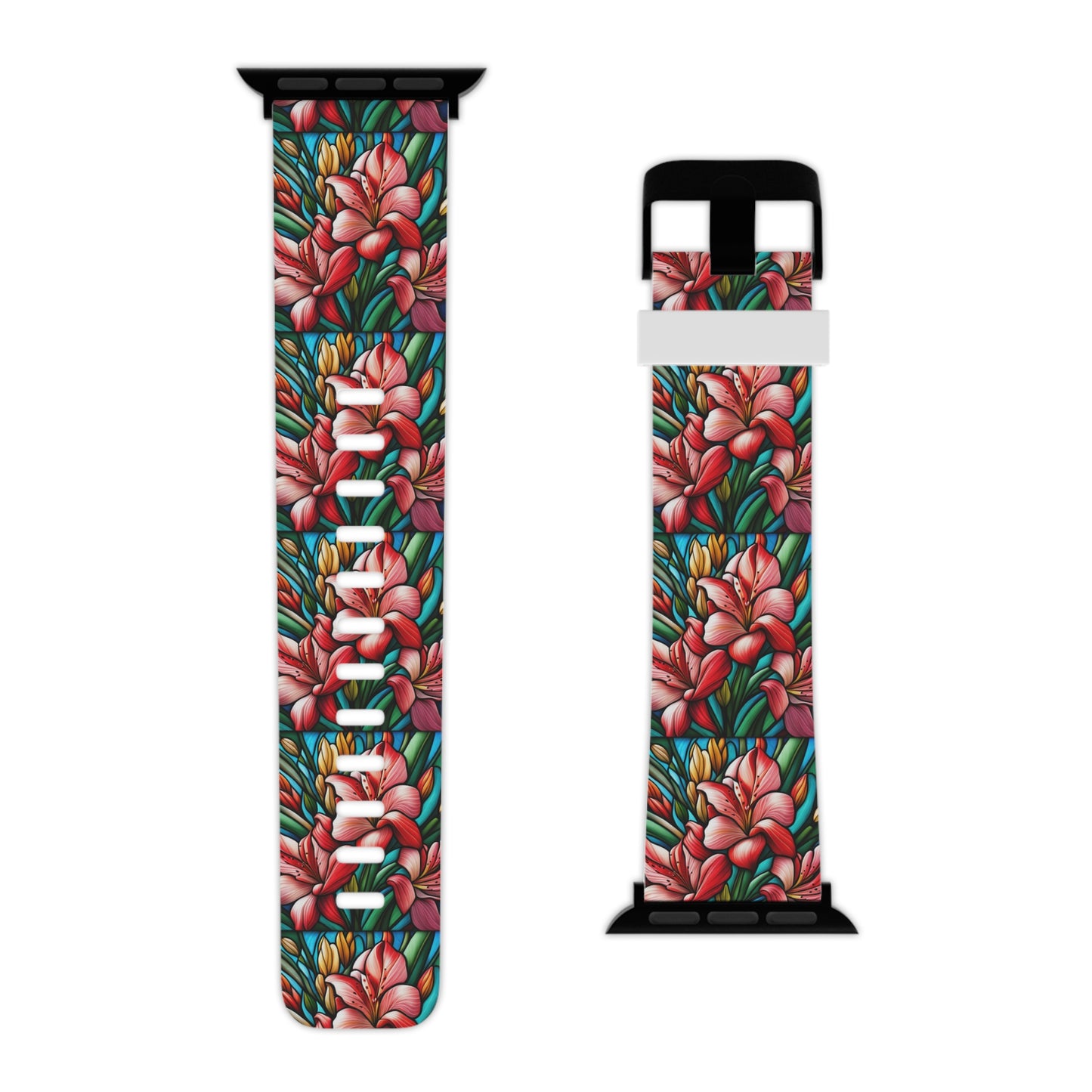 Alstroemeria Watch Band for Apple Watch