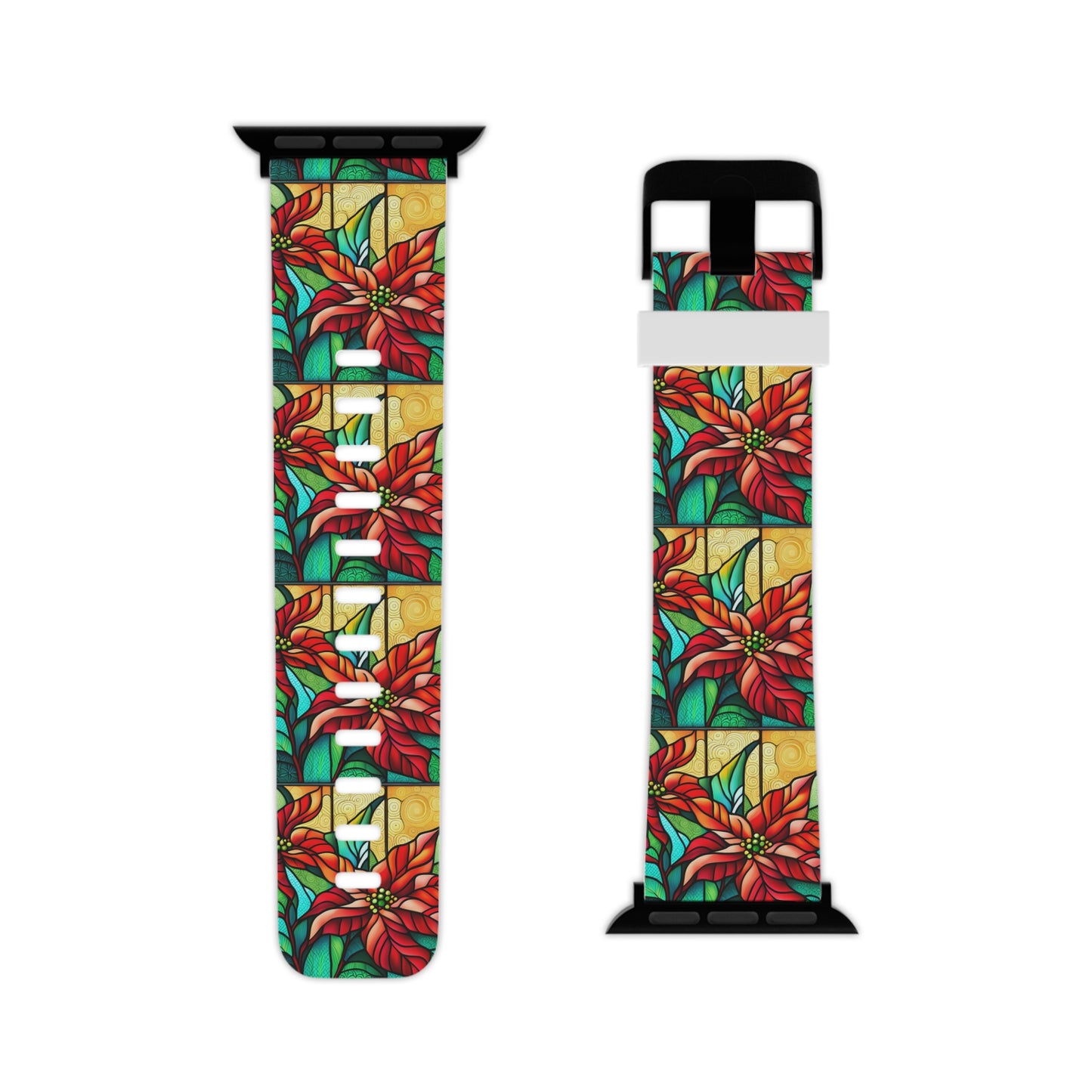 Poinsettia Watch Band for Apple Watch