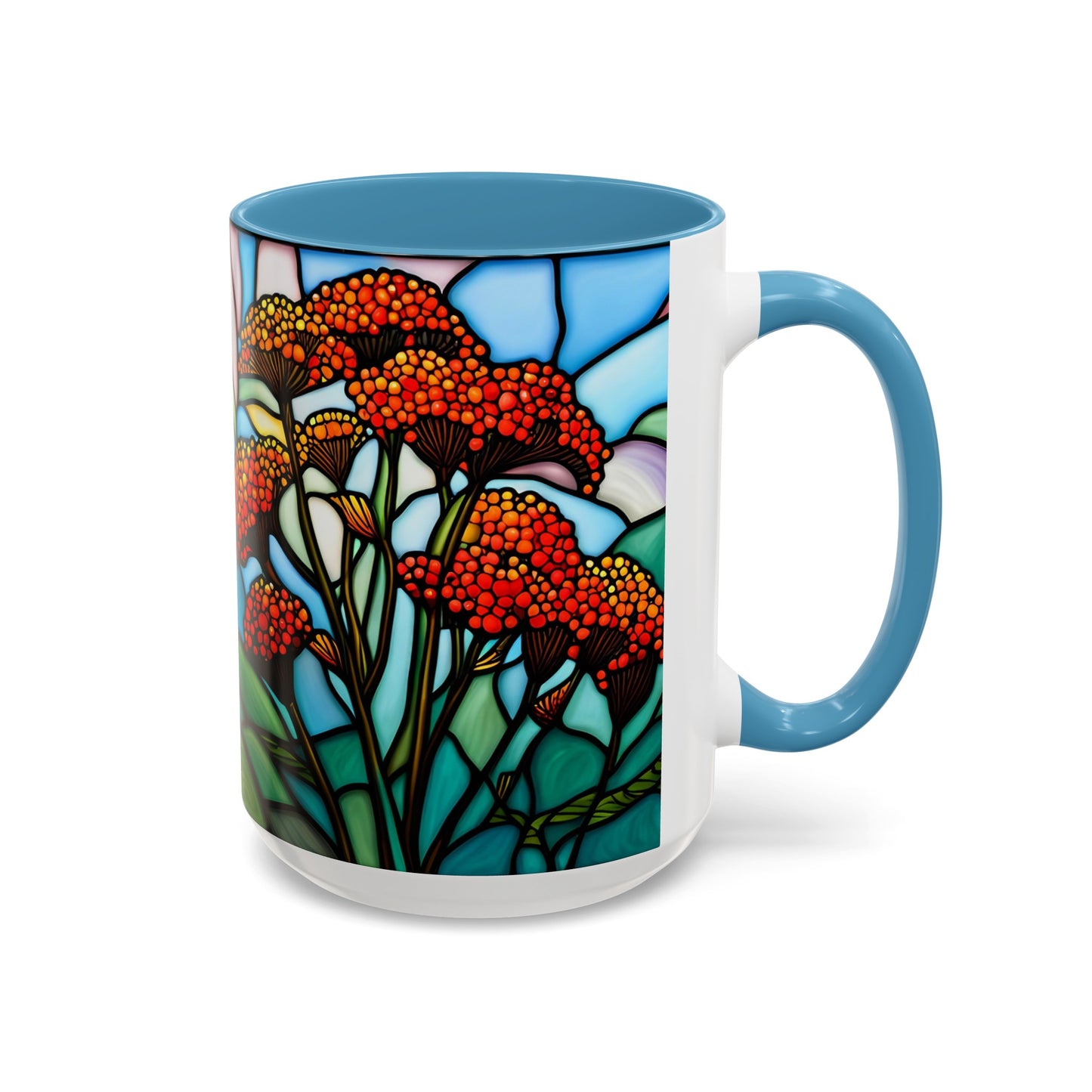 Yarrow Accent Coffee Mug 15oz