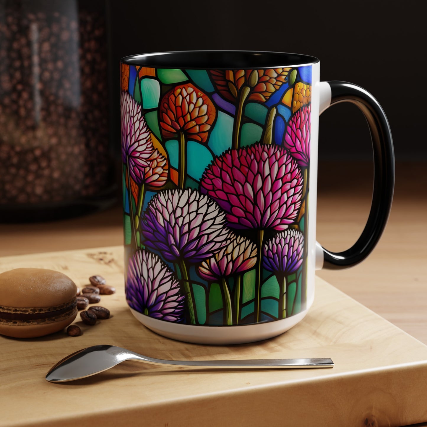 Allium Accent Coffee Mug 15oz