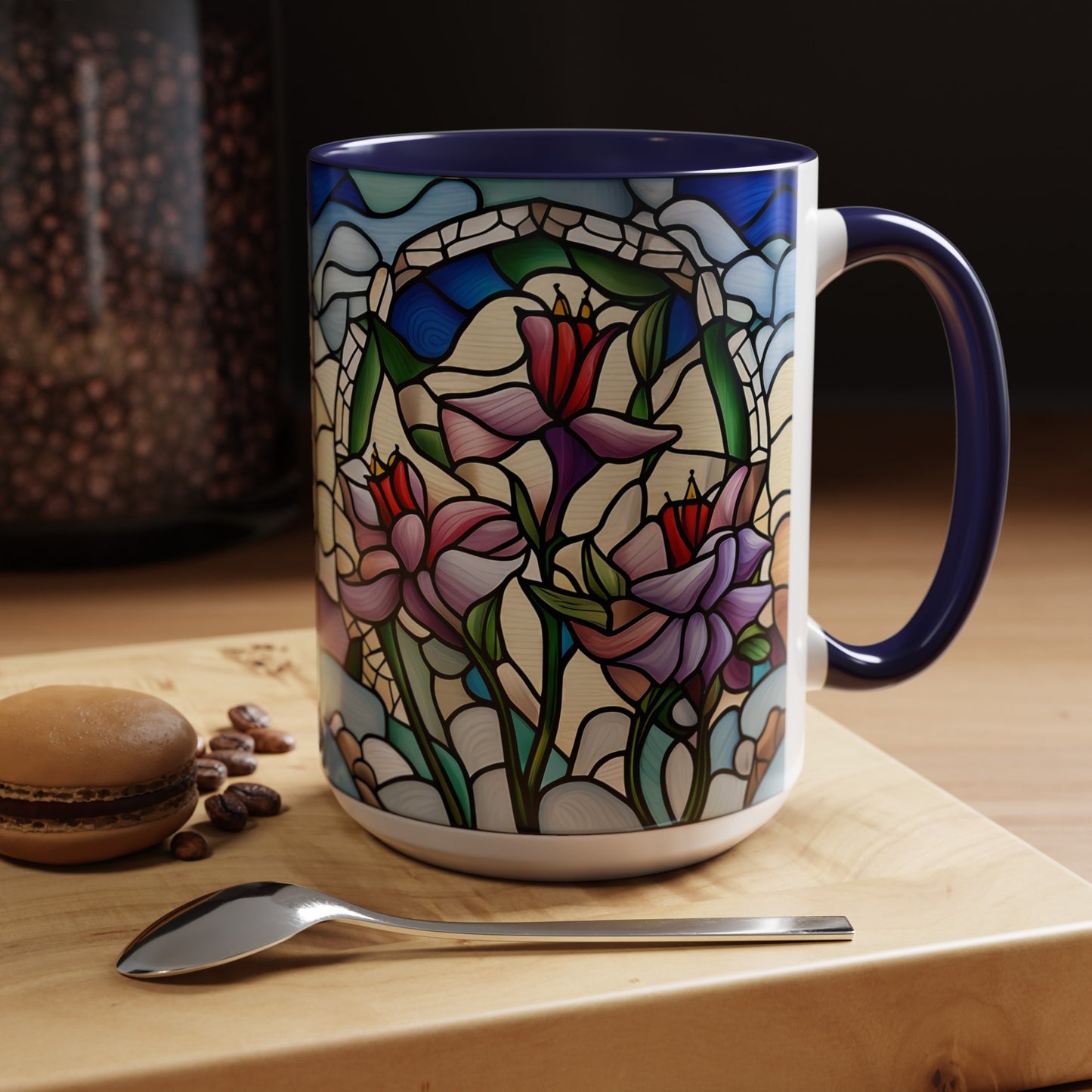 Campanula Accent Coffee Mug 15oz