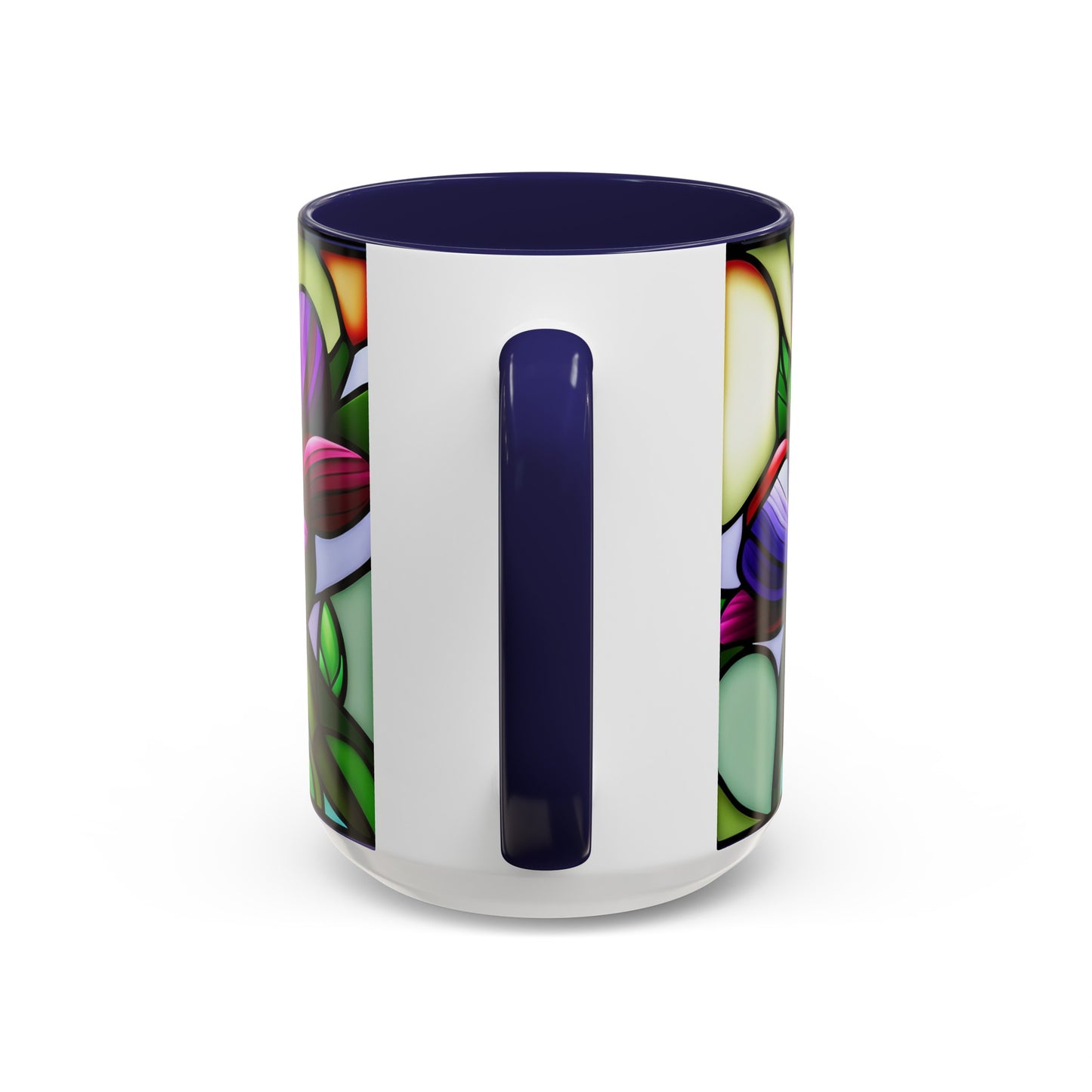 Violet Accent Coffee Mug 15oz