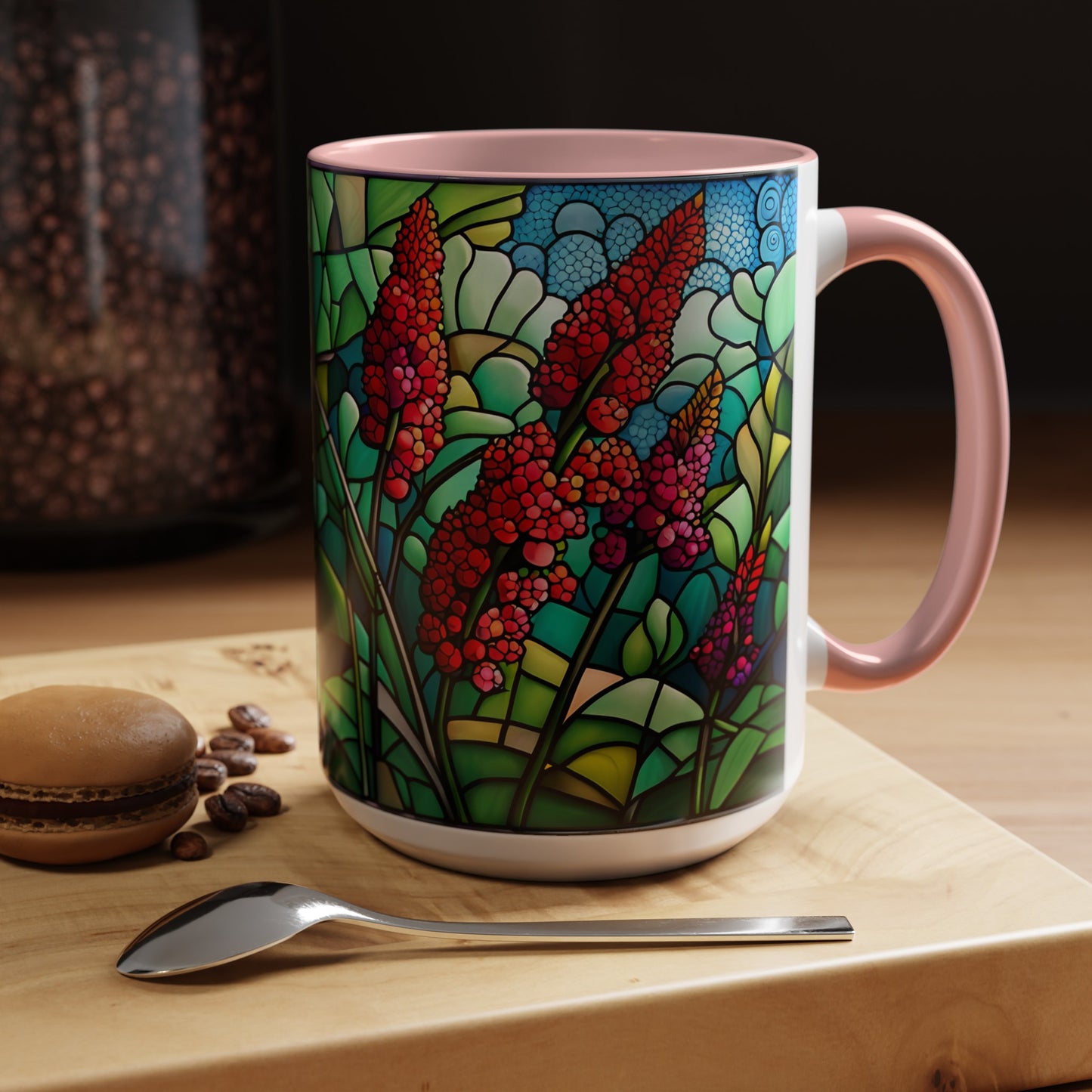 Liatris Accent Coffee Mug 15oz