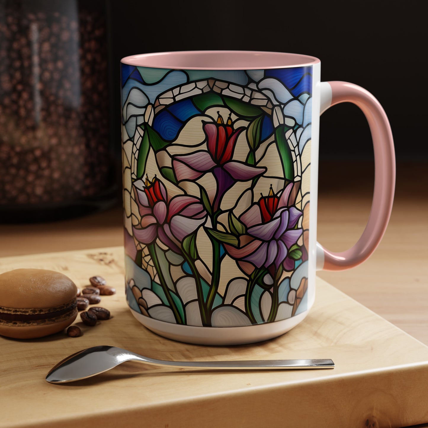 Campanula Accent Coffee Mug 15oz