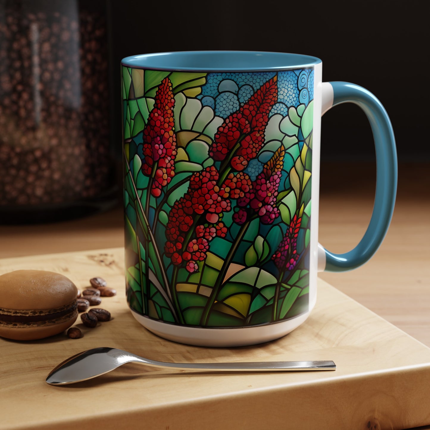 Liatris Accent Coffee Mug 15oz