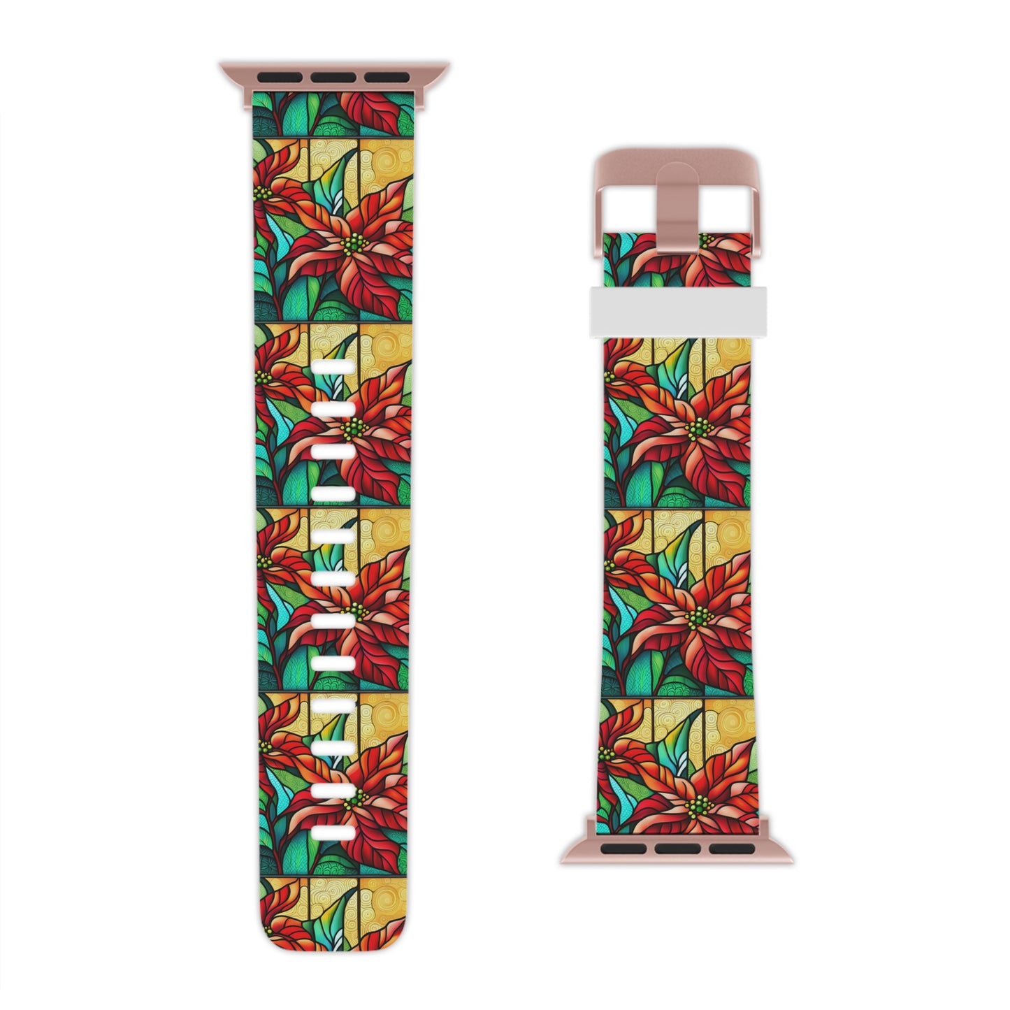 Poinsettia Watch Band for Apple Watch