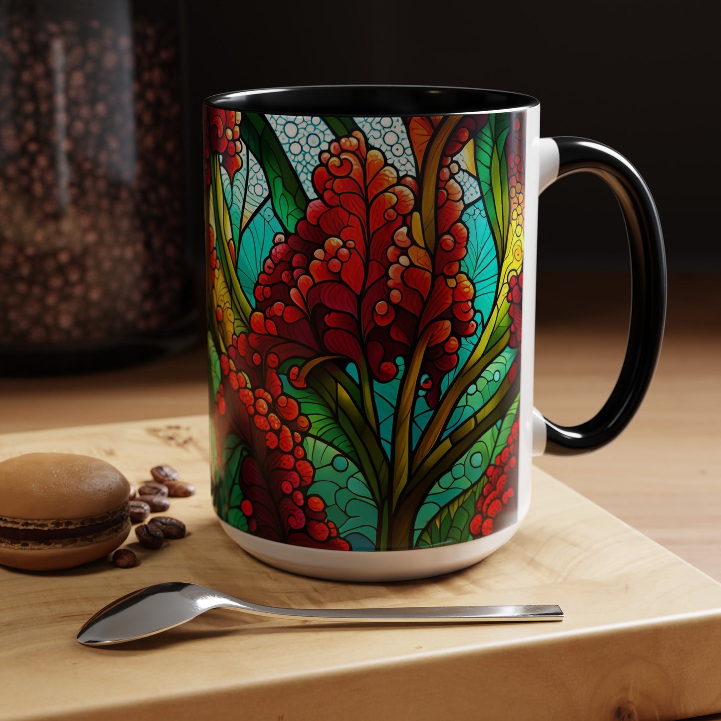 Amaranthus Accent Coffee Mug 15oz