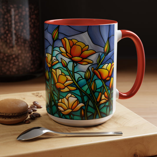 Buttercup Accent Coffee Mug 15oz