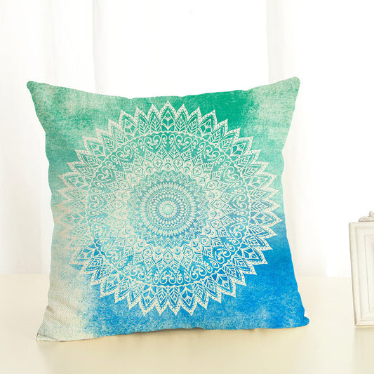 Polyester Pillow Home Decor Sofa Cushion Cover