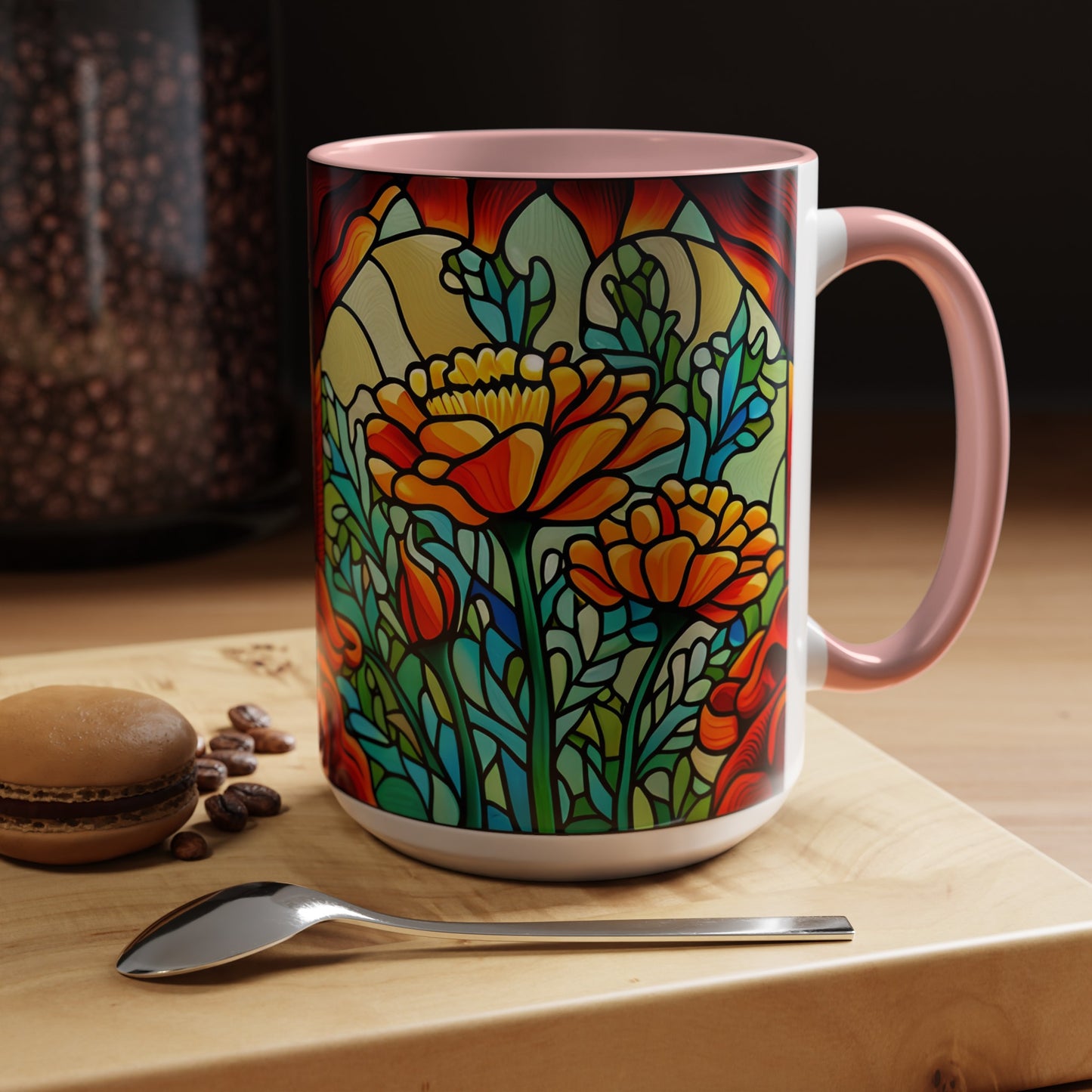 Marigold Accent Coffee Mug 15oz