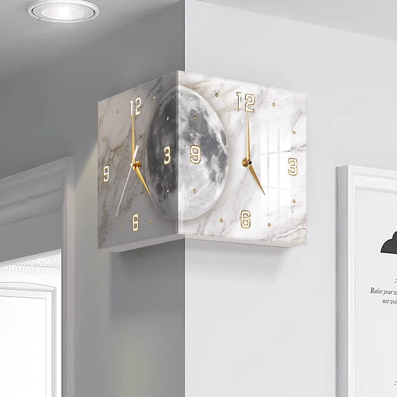 Creative Clock Wall Lamp