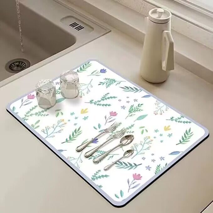 Kitchen Household Dining Table Table Wash-free Mat