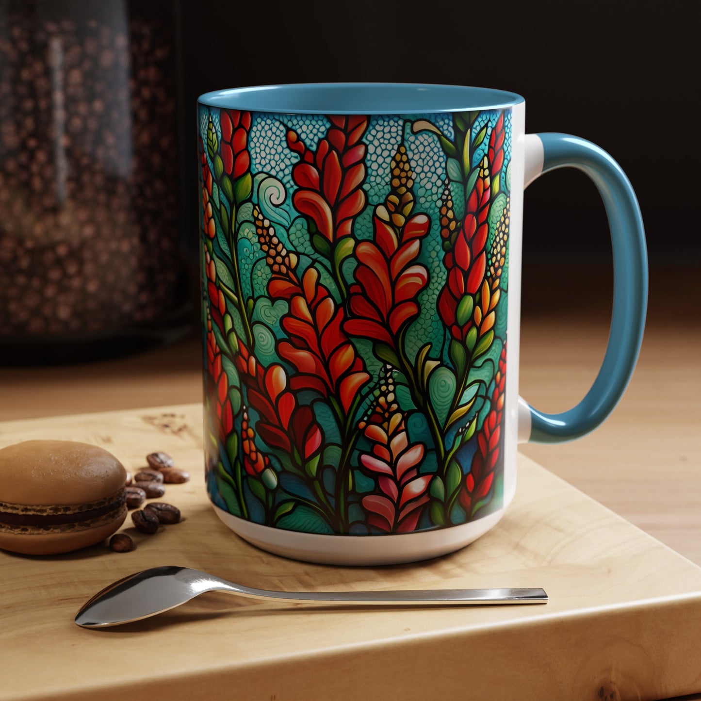 Snapdragon Accent Coffee Mug 15oz