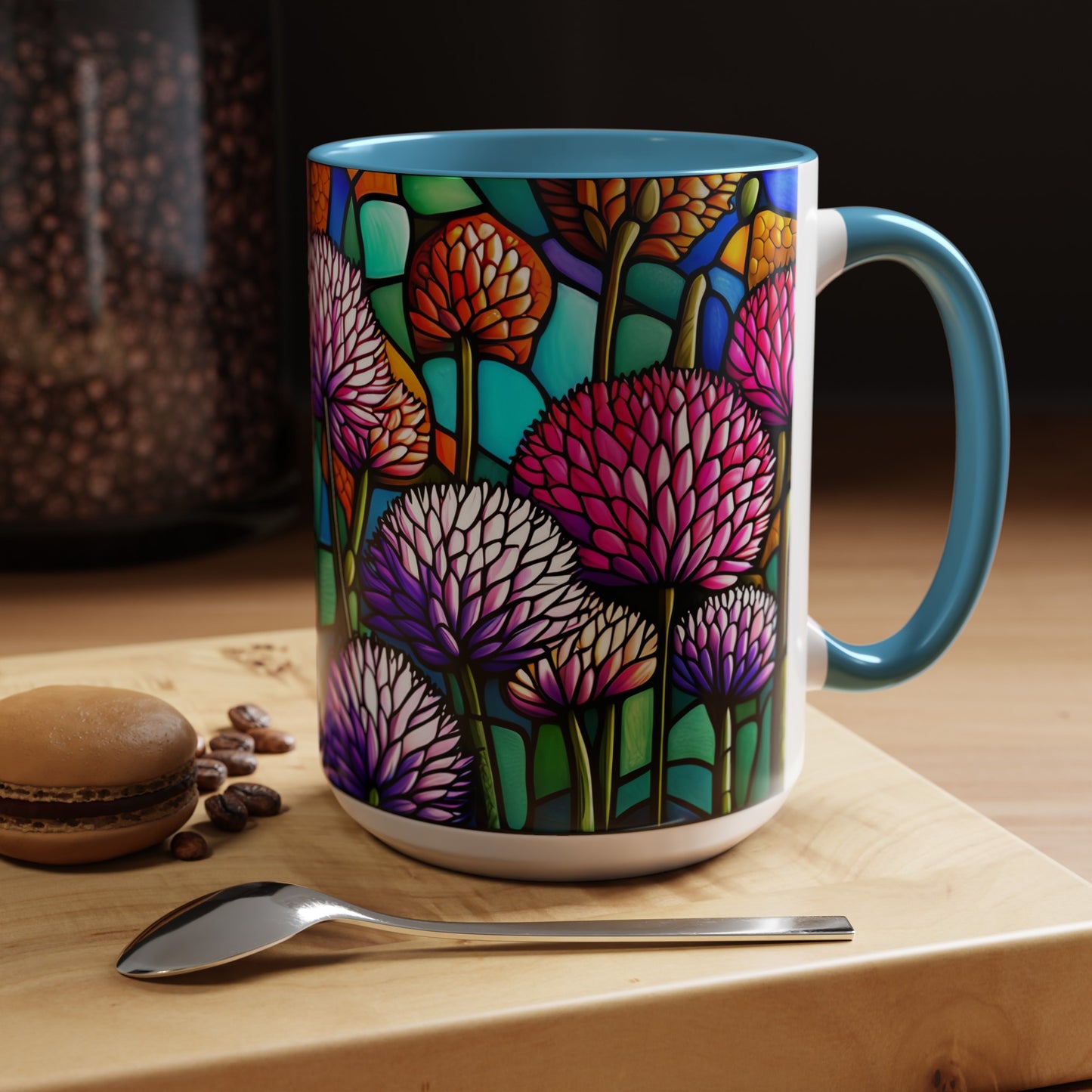 Allium Accent Coffee Mug 15oz