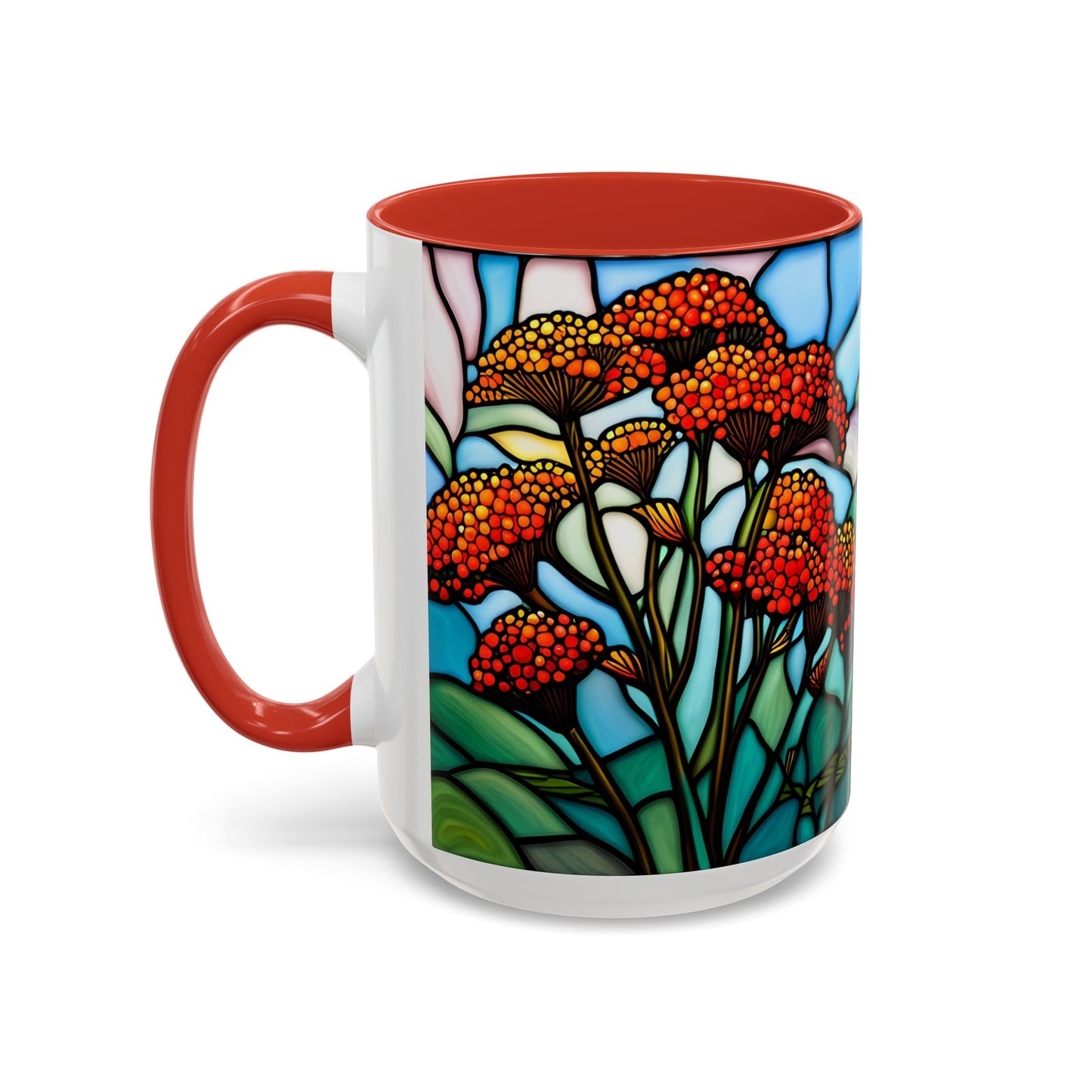 Yarrow Accent Coffee Mug 15oz