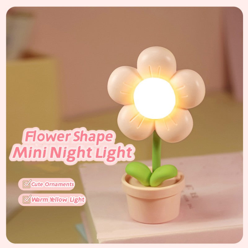 Mini Flower Small Night Lamp