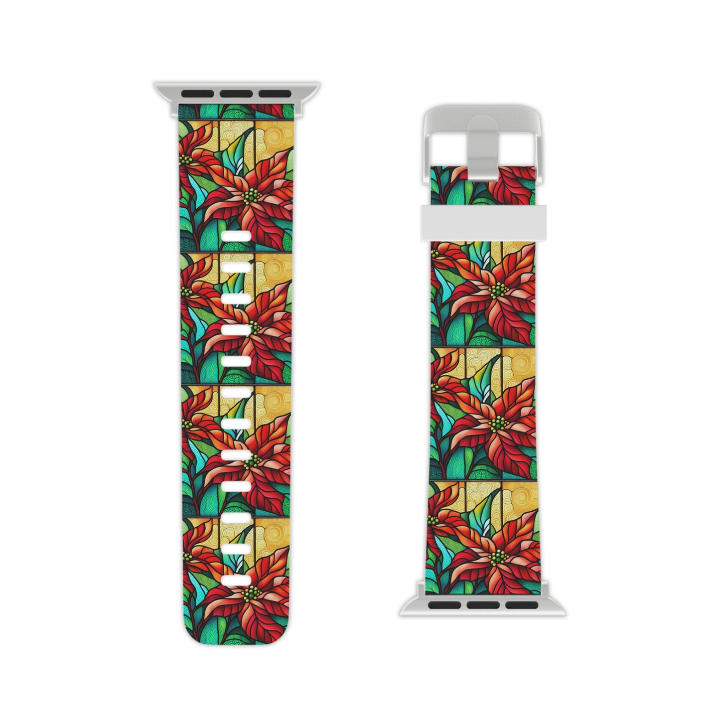 Poinsettia Watch Band for Apple Watch