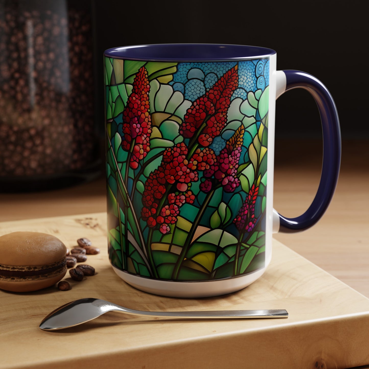 Liatris Accent Coffee Mug 15oz