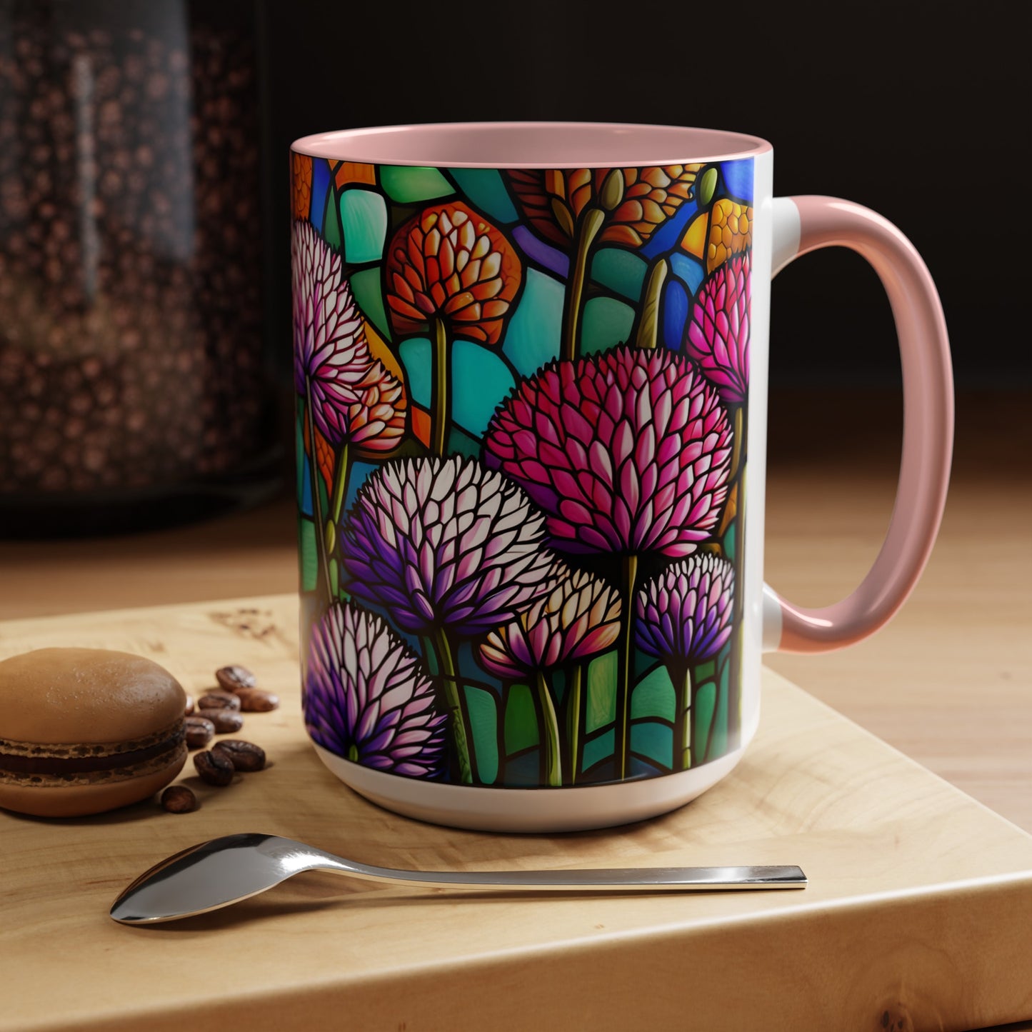 Allium Accent Coffee Mug 15oz