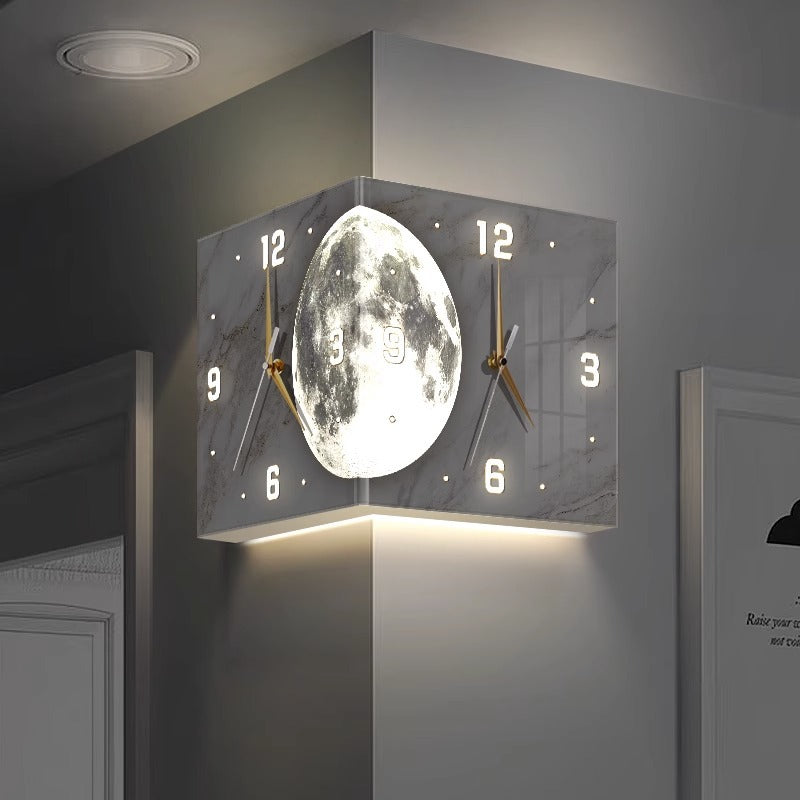 Creative Clock Wall Lamp