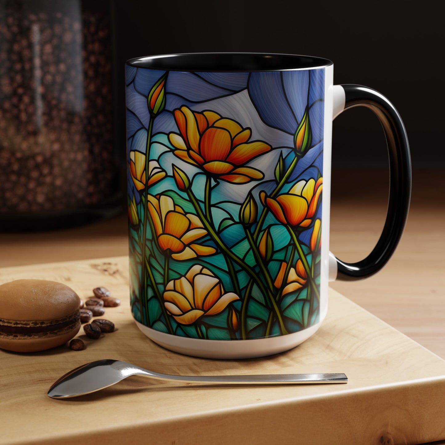 Buttercup Accent Coffee Mug 15oz