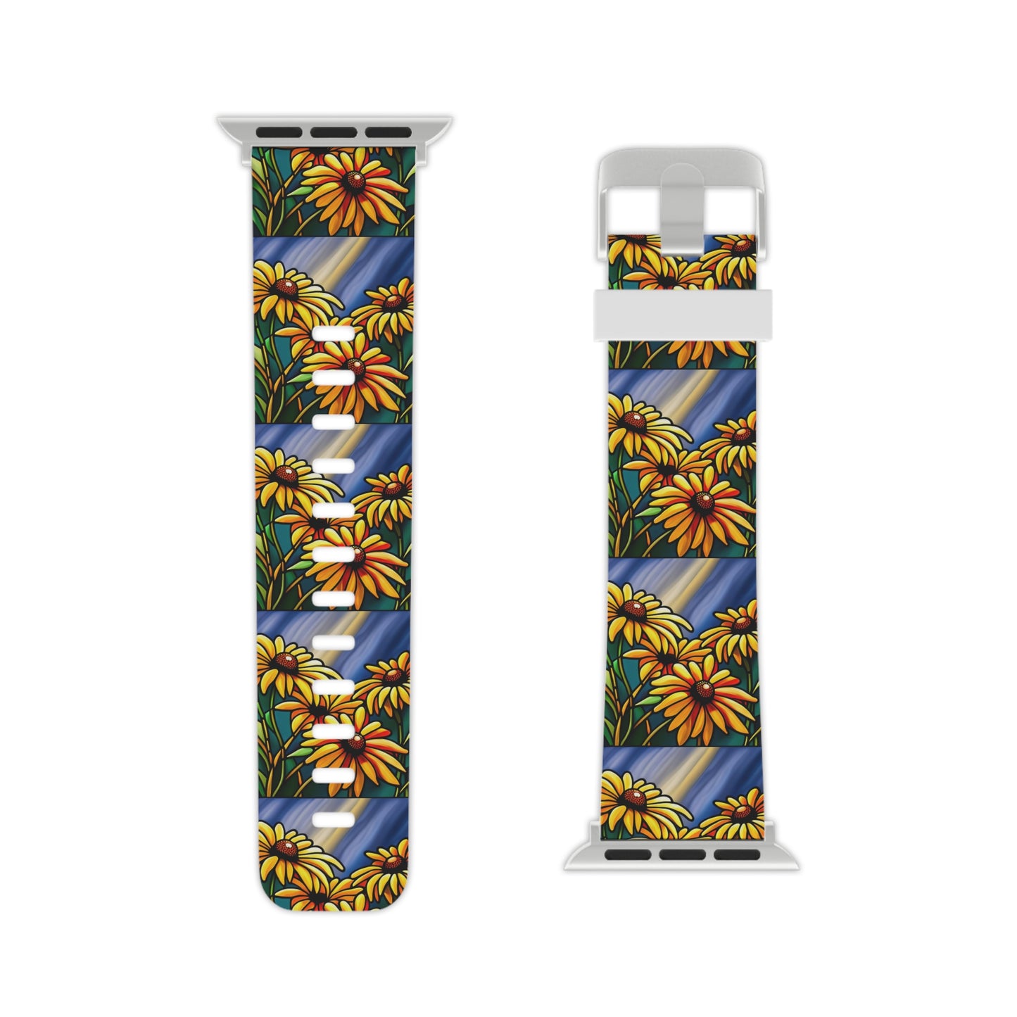 Black-eyed-susan Watch Band for Apple Watch