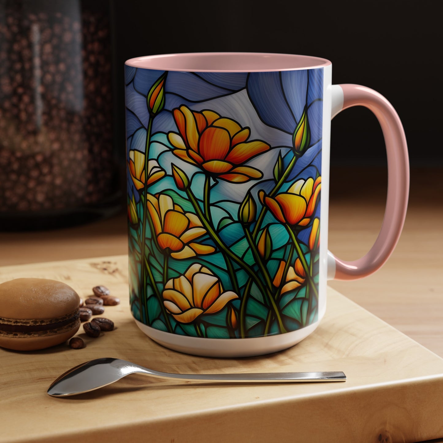 Buttercup Accent Coffee Mug 15oz