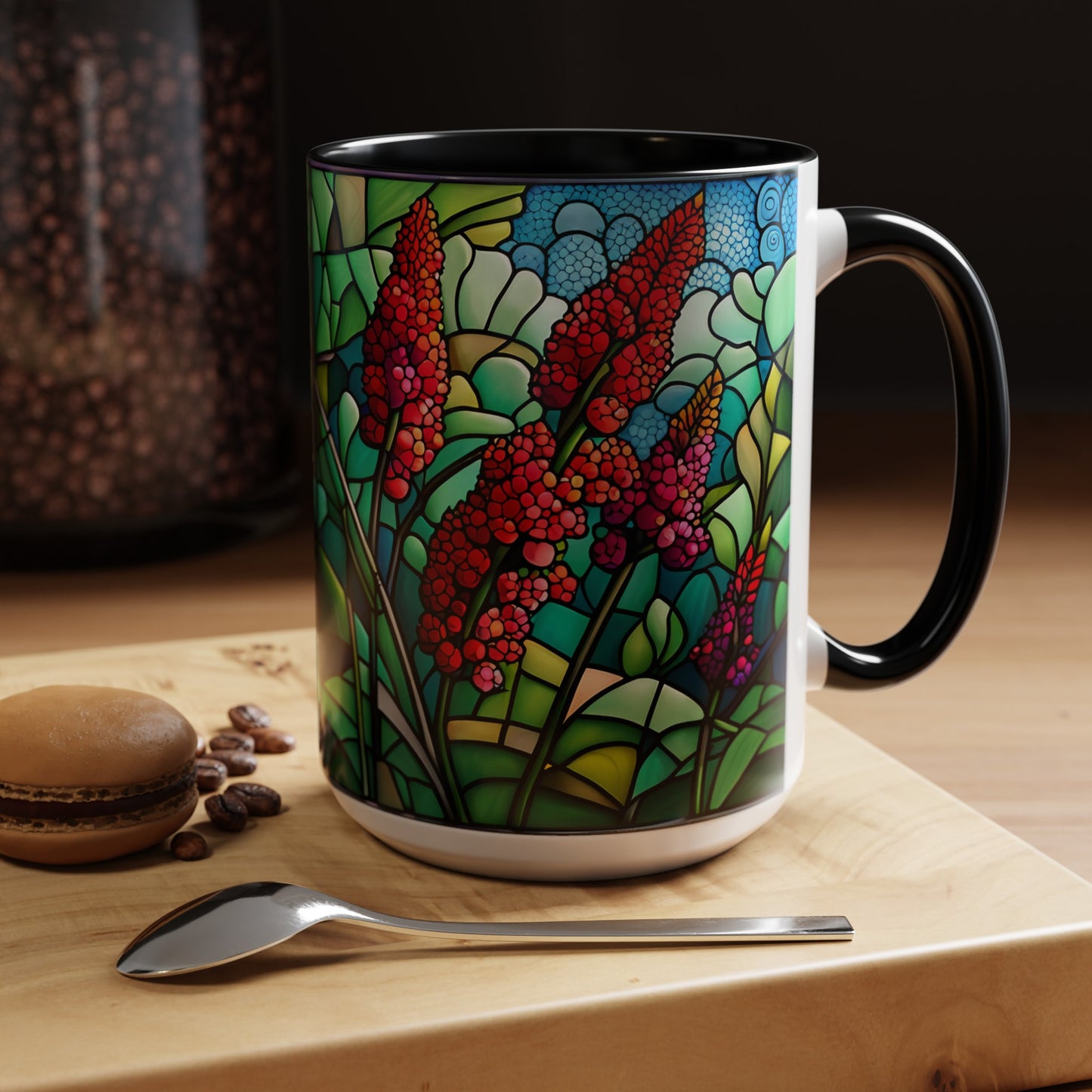 Liatris Accent Coffee Mug 15oz