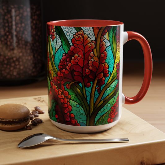 Amaranthus Accent Coffee Mug 15oz