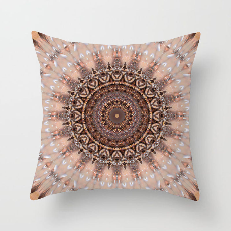 Polyester Pillow Home Decor Sofa Cushion Cover