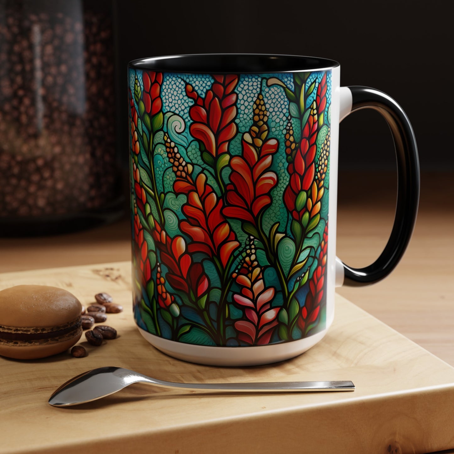 Snapdragon Accent Coffee Mug 15oz