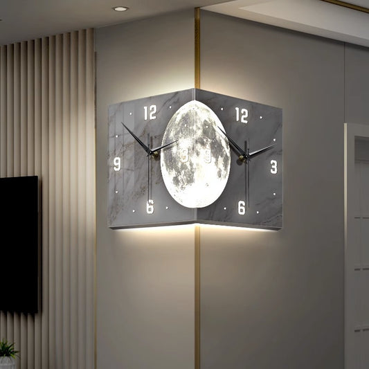 Creative Clock Wall Lamp