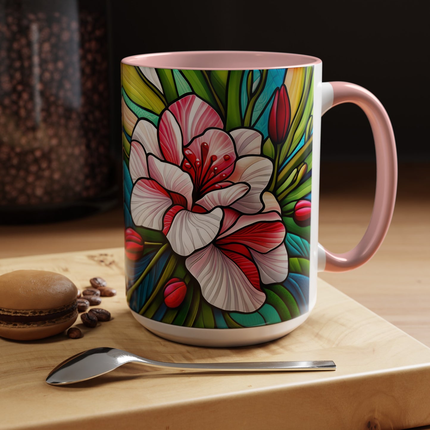 Azalea Accent Coffee Mug 15oz