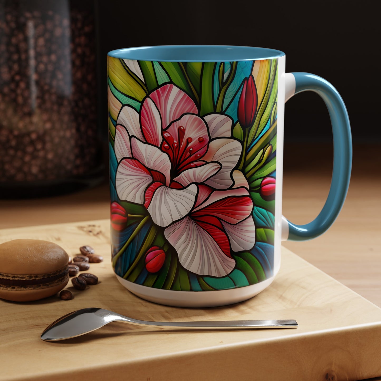 Azalea Accent Coffee Mug 15oz