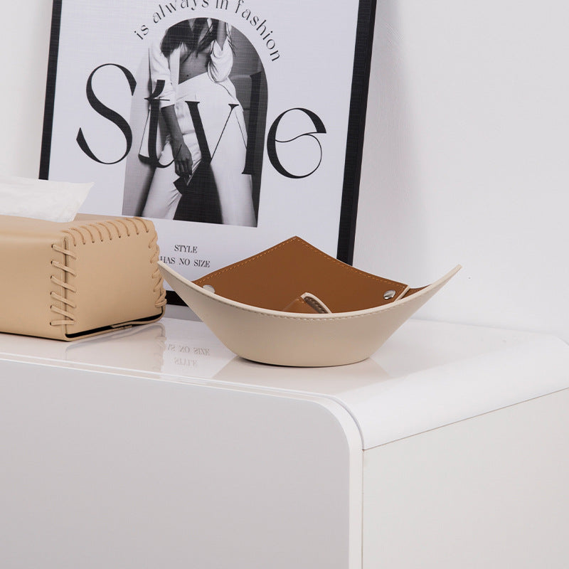 Leather Hallway Desktop Dining Tray