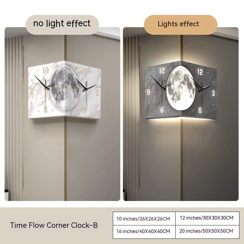 Creative Clock Wall Lamp