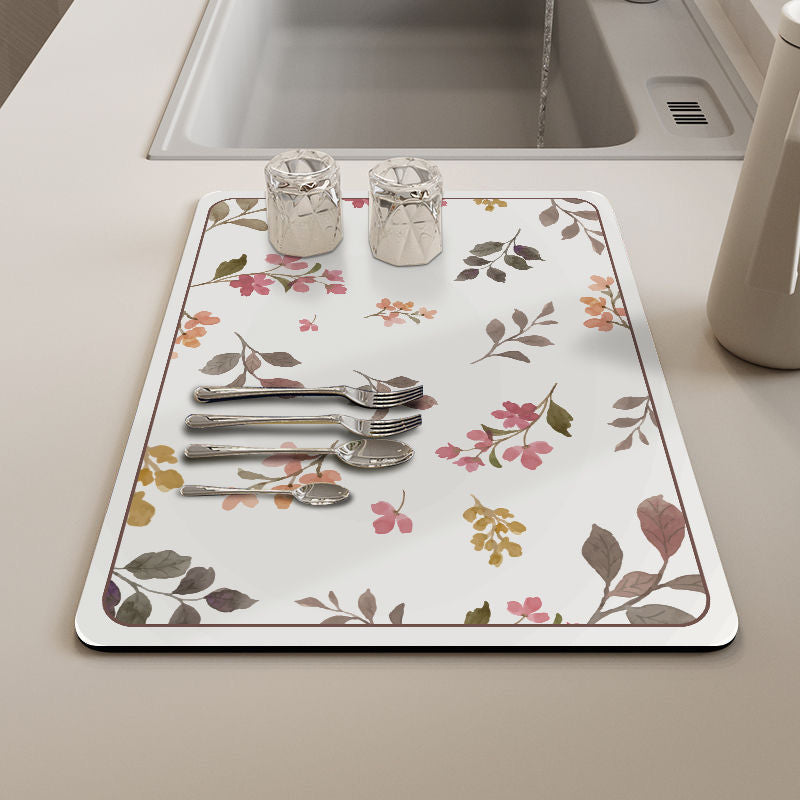 Kitchen Household Dining Table Table Wash-free Mat